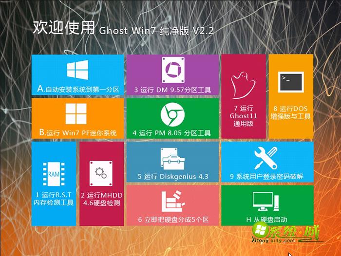 GHOST_WIN7_32位_深度技术官方纯净版V2013安装界面