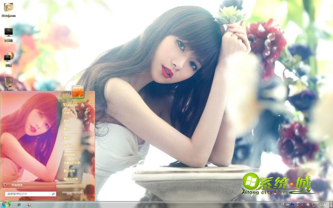 如花美眷主题壁纸