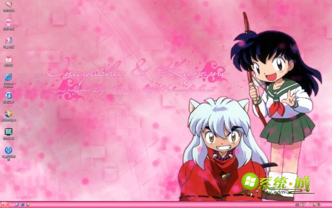 Q版犬夜叉xp主题壁纸