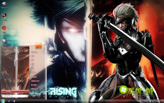合金装备win7系统主题