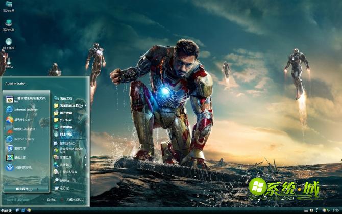 钢铁侠3电脑桌面