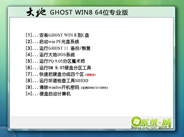 ghost win8 64位专业版安装部署图