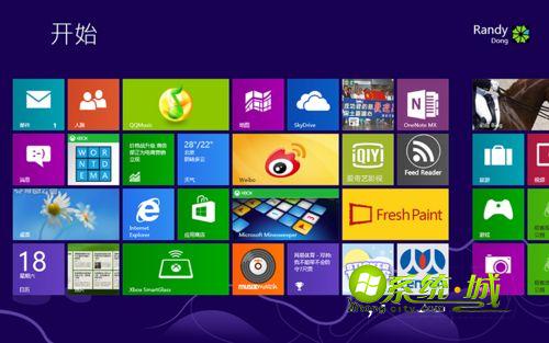 win8系统metro界面