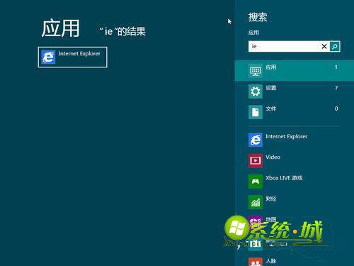 win8系统应用界面