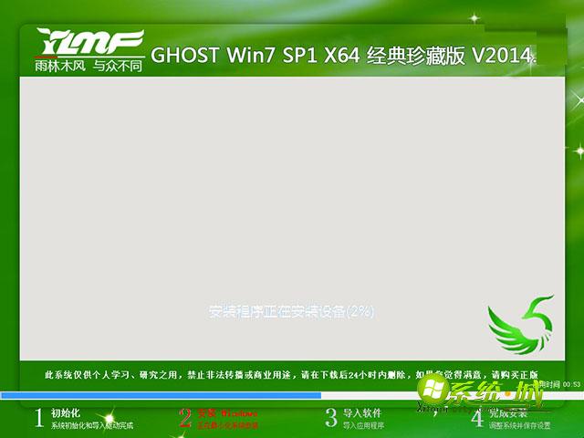 Win7 SP1 64位经典版流程图2