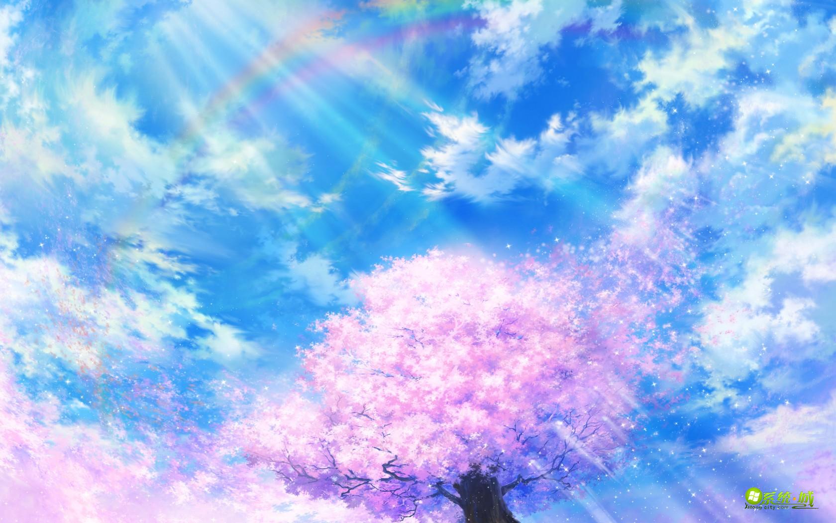 梦幻樱花xp系统主题