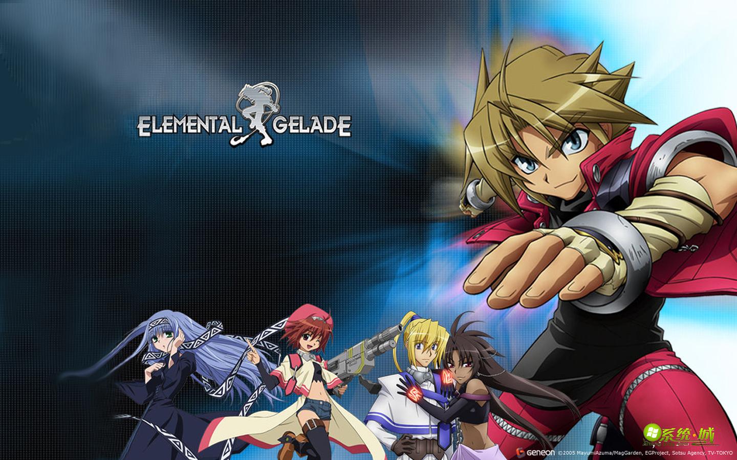 动漫学园默示录xp系统主题桌面