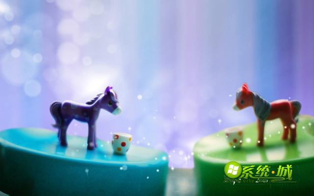 旋转的木马xp电脑主题