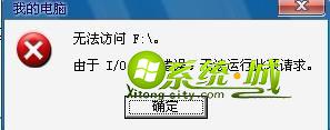 U盘、移动硬盘由于I/O设备错误，无法运行此项请求