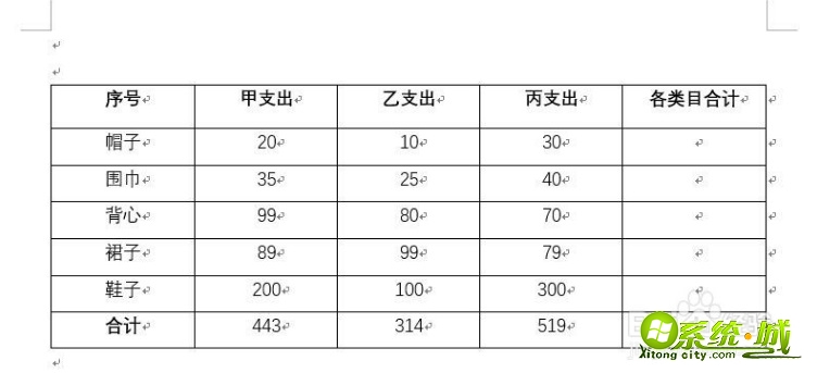 怎么在word求和_word文档怎么求和