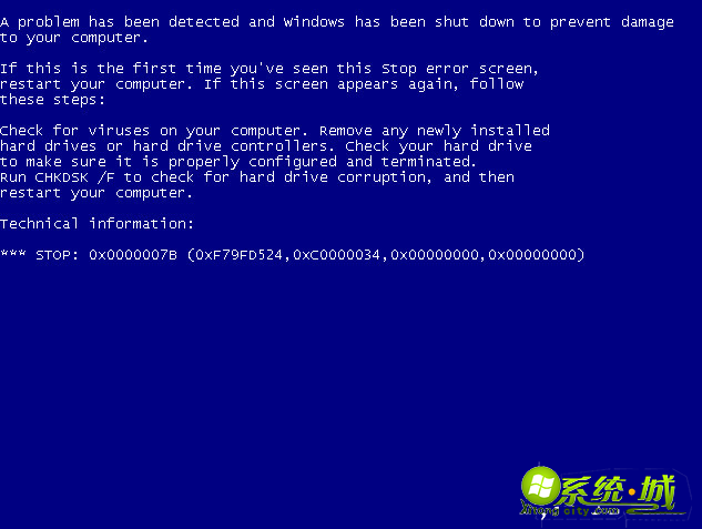 xp装win7蓝屏怎么解决_xp换win7安装失败蓝屏怎么办